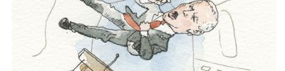 Barry Blitt vtipy č.18194 - Americké volby 2020