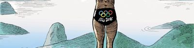 Chappatte vtipy č.3882 - Rio 2016