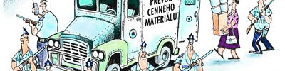 Dave Granlund vtipy č.8127 - Boj o toaletní papír