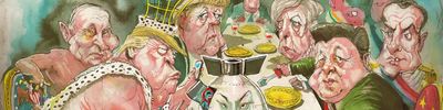 David Rowe vtipy č.5628 - Vypuštění mezikontinentální rakety Severní Koreou