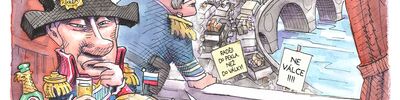 Matt Wuerker vtipy č.55530 - Ruská invaze na Ukrajinu
