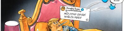 Peter Schrank vtipy č.15773 - Trump má Koronavirus