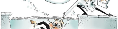 Signe Wilkinson vtipy č.8711 - Koronavirus
