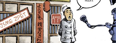 Chappatte vtipy č.9682 - Zmírňování karantény