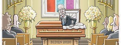 Clay Bennett vtipy č.7924 - Americké volby 2020