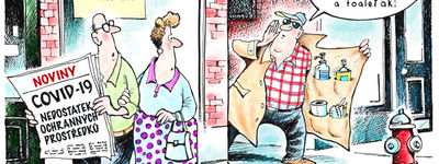 Dave Granlund vtipy č.7912 - Koronavirus