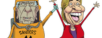 Glenn McCoy vtipy č.3754 - Americké volby 2016