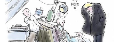 Jeff Danziger vtipy č.4346 - Trumpovy reformy