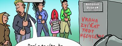 Karel Urban vtipy č.9178 - Strhávání soch asociovaných s rasismem