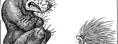 Kevin Kallaugher vtipy č.49441 - Ruská invaze na Ukrajinu