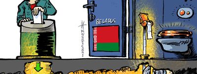 Maarten Wolterink vtipy č.9952 - Běloruské volby 2020