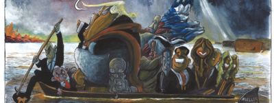 Martin Rowson vtipy č.20708 - Americké volby 2020