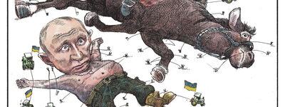 Michael De Adder vtipy č.50680 - Ruská invaze na Ukrajinu
