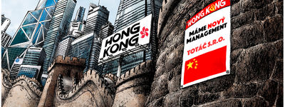 Michael Ramirez vtipy č.9466 - Bezpečnostní zákon pro Hongkong