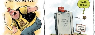 Rick McKee vtipy č.9701 - Druhá vlna Koronaviru