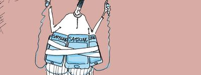 Roman Sika vtipy č.4104 - Vybuchující Samsungy