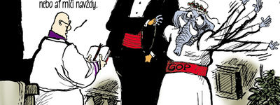 Scott Stantis vtipy č.3670 - Americké volby 2016