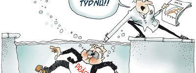 Signe Wilkinson vtipy č.8711 - Koronavirus