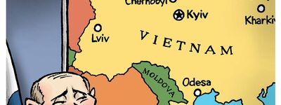 Theo Moudakis vtipy č.56572 - Ruská invaze na Ukrajinu