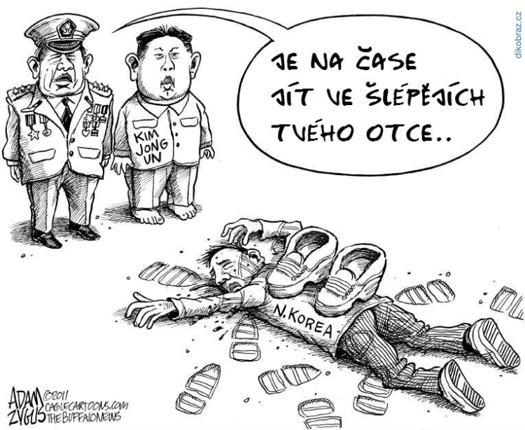 Adam Zyglis - je na čase jít ve šlépějích tvého otce.. Adam Zyglis vtipy č.2124 -