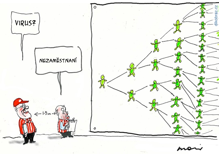 Alan Moir vtipy č.8363 - Koronavirus