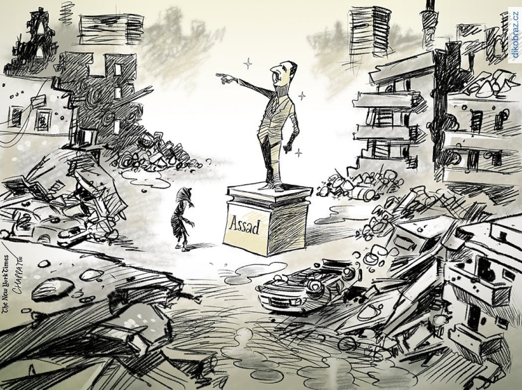 Chappatte č. - Válka proti Islámskému státu