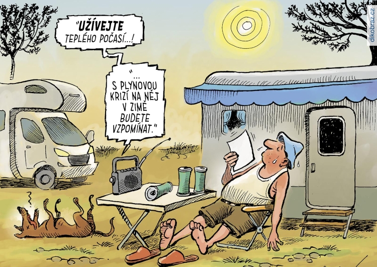 Chappatte vtipy č.49310 - Zdražování energií