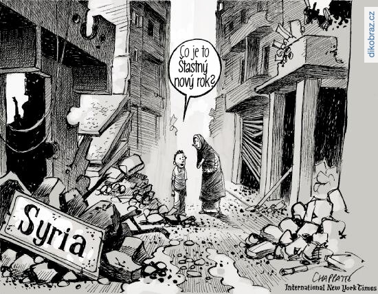 Chappatte č. - Sýrie