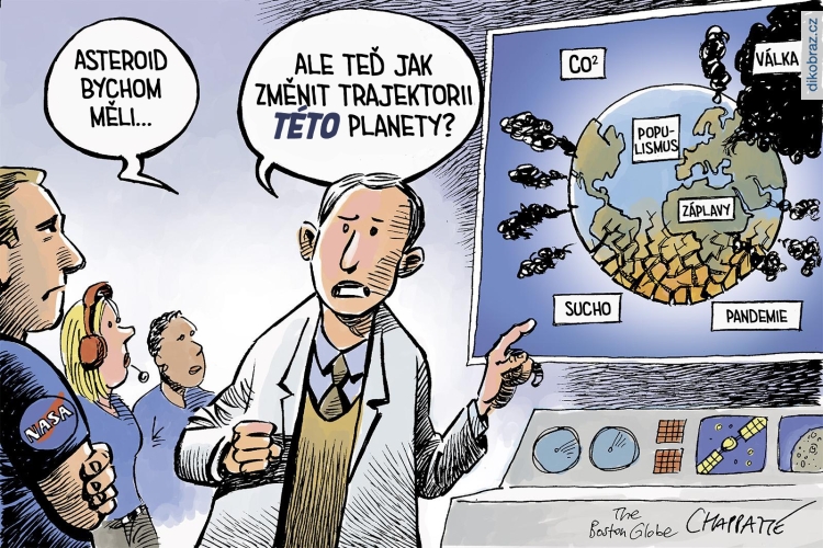 Chappatte vtipy č.55404 - Klimatická krize