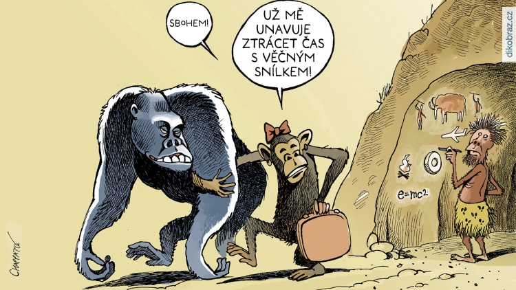 Chappatte vtipy č.55640 - Vědecké novinky 2022