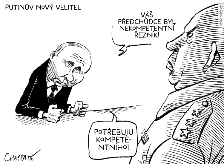 Chappatte vtipy č.56521 - Zahraniční politika 2022