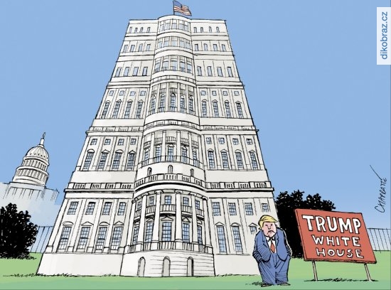 Chappatte č. - Americké volby 2016