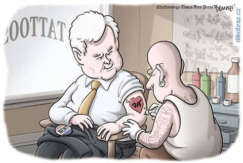 Clay Bennett vtipy č.1113 - 