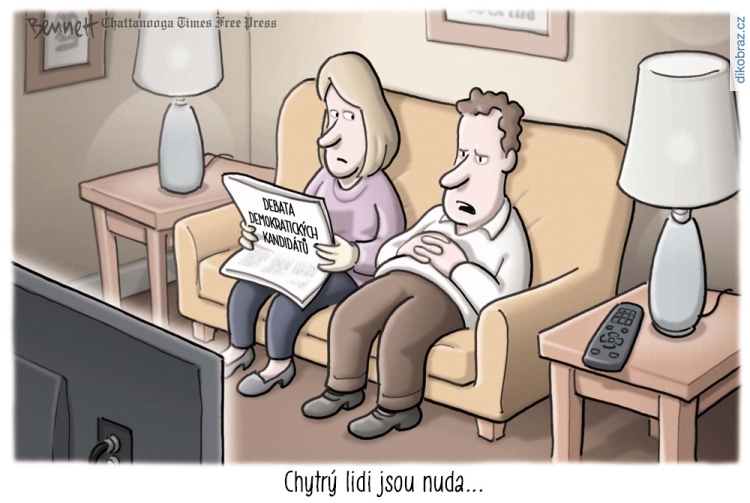 Clay Bennett vtipy č.3646 - Americké volby 2016