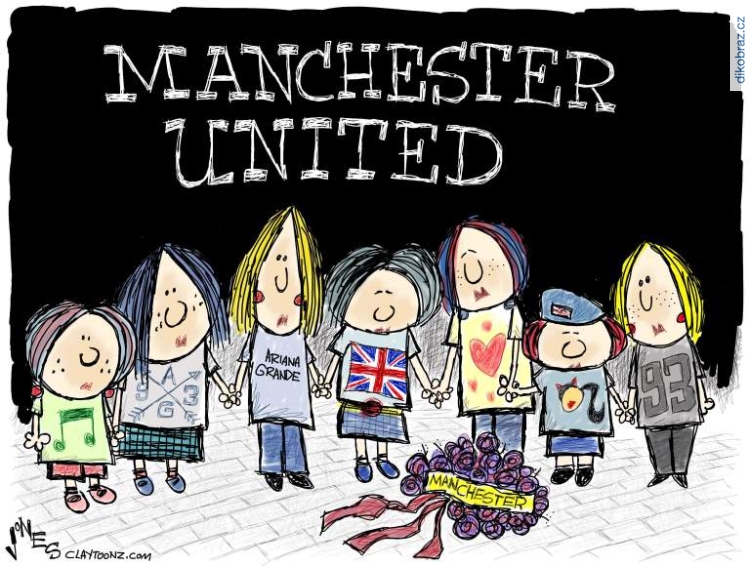 Clay Jones vtipy č. - Teroristický útok v Manchesteru