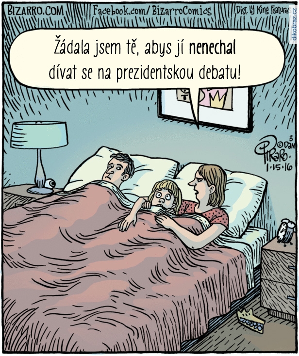 Dan Piraro vtipy č.3257 - Americké volby 2016