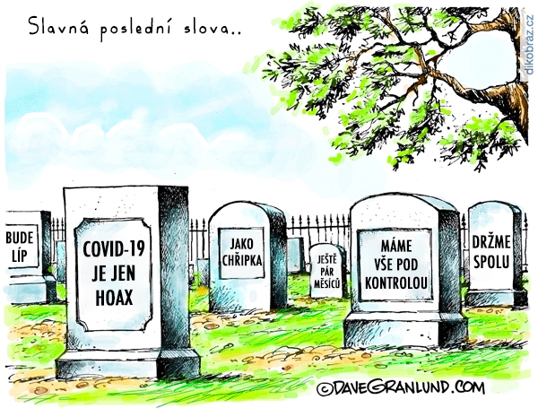 Dave Granlund vtipy č. - Koronavirus