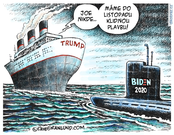 Dave Granlund vtipy č.9606 - Americké volby 2020