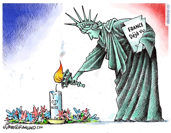 Dave Granlund č.3795 - Teroristický útok v Nice