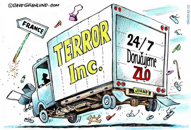 Dave Granlund č.3780 - Teroristický útok v Nice