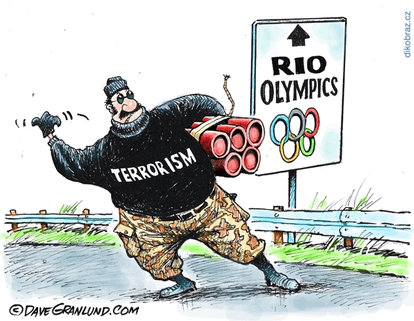 Dave Granlund vtipy č.3828 - Rio 2016