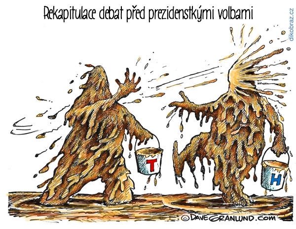 Dave Granlund vtipy č.4026 - Americké volby 2016