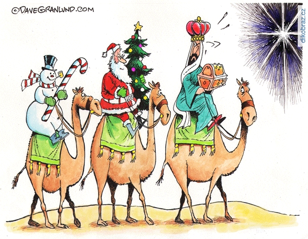 Dave Granlund vtipy č.4381 - Vánoce 2016