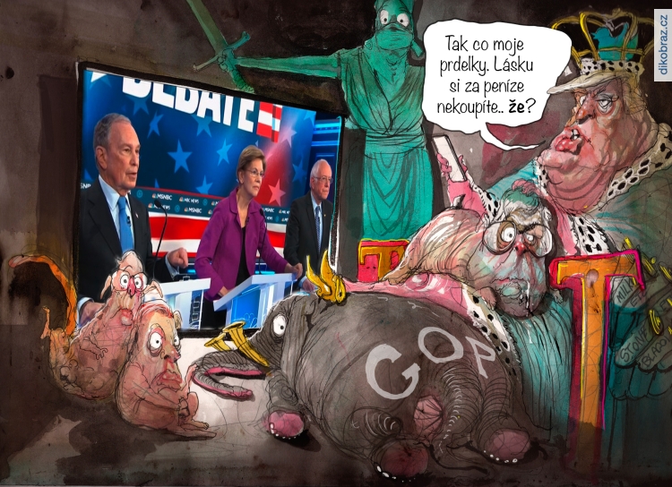 David Rowe vtipy č. - Americké volby 2020