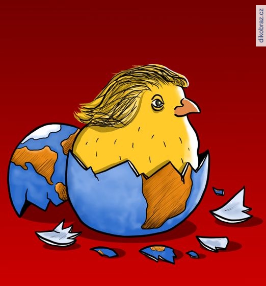 Dmytro Skazhenyk č.4223 - Trump Prezidentem USA