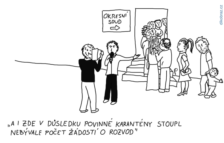 Eva P. Nadrobeno vtipy č.8089 - Karanténa v boji s Koronavirem