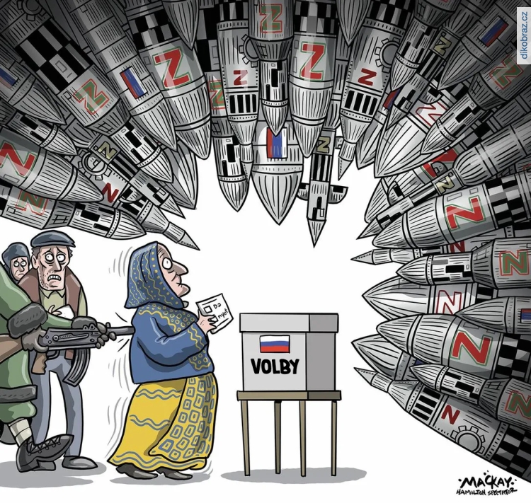 Graeme MacKay vtipy č.55311 - Ruská invaze na Ukrajinu