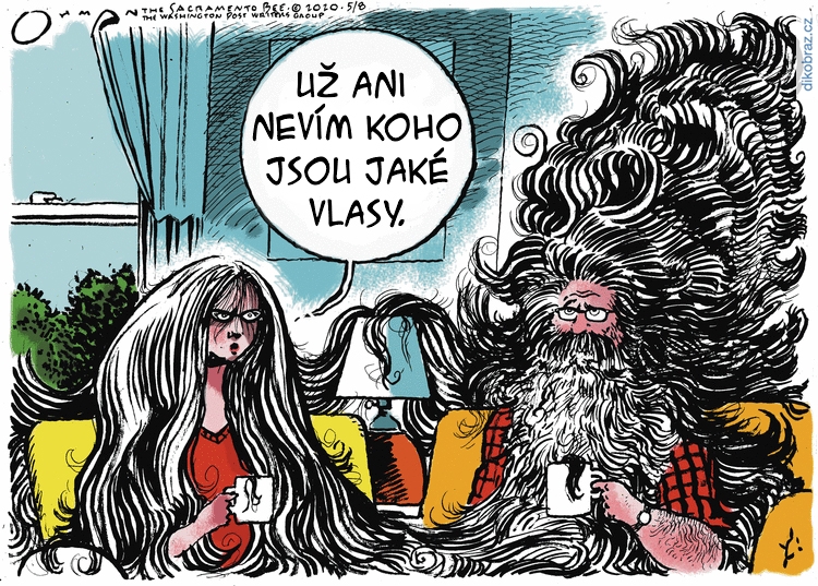 Jack Ohman vtipy č.8686 - Karanténa v boji s Koronavirem