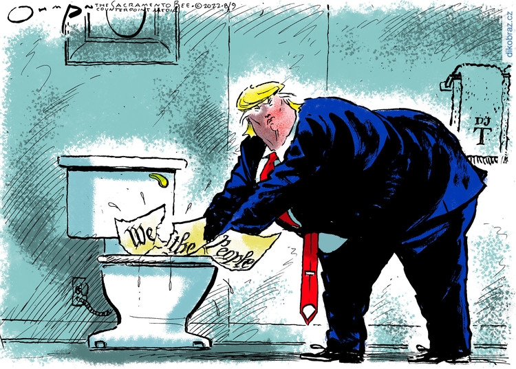 Jack Ohman vtipy č.49360 - Trump Prezidentem USA