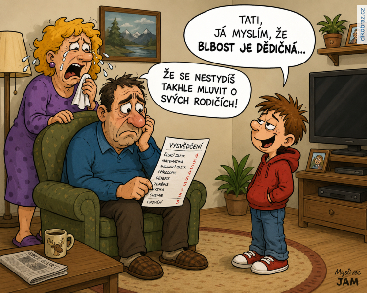Jan Antonín Myslivec vtipy č. - 